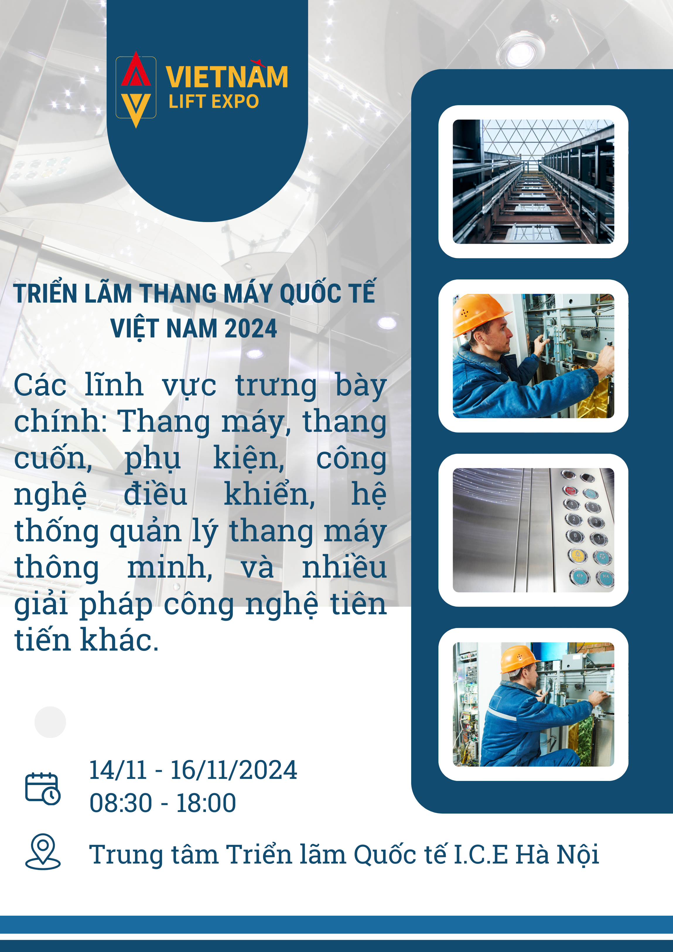 Triển Lãm Thang Máy Quốc Tế Việt Nam 2024